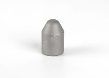 Tungsten Carbide Mining Bits , Conical YG6 Cemented Carbide Button