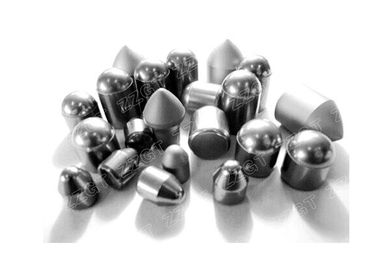 WC Tungsten Carbide Mining Bits Conical / Spherical / Parabolic Shape Available
