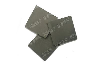 Square Shape Tungsten Carbide Sheet , High Toughness Cemented Carbide Plate
