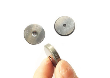 Wear Resistant  Tungsten Carbide Orifice , 2.4mm Hole Cemented Carbide Orifice