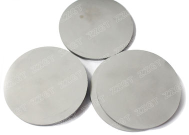 OEM / ODM YG20C Carbide Products Cemented Carbide Circle Plates For Wear Parts