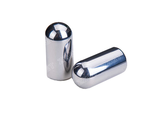 High Pressure Grinding Roller Tungsten Carbide Pins Stud With Spherical Shape