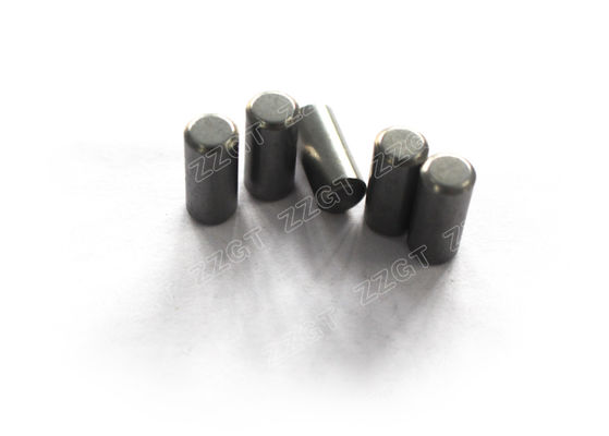 K30 Cemented Carbide HPGR Tungsten Cylinder With Flat Top Shape Type For Rock Crushing