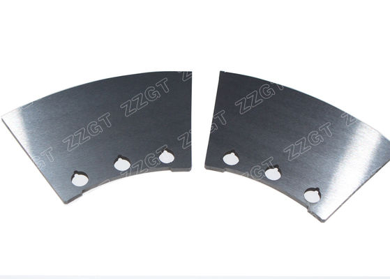 ISO Certificate Custom Tungsten Carbide Segment Cutter For Fibres