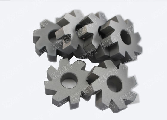 High Bending Strength K40 Custom Tungsten Carbide Grear Cutters For Cutting