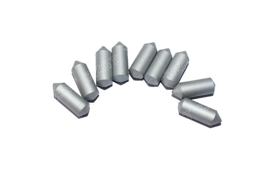 YG11C Sharped Tungsten Carbide Tips For Bush Hammer With Good Wear Resistance