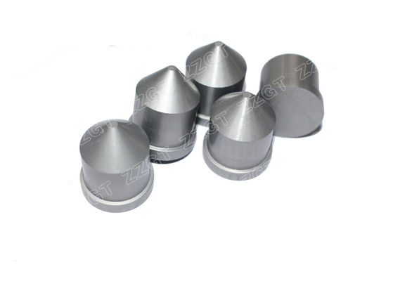 Good Wear Abrasion Custom Tungsten Carbide Tips For Blast Furnace Hole Drilling