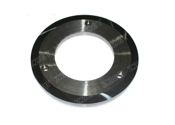 Polished Cemented Tungsten Carbide Cutting Disc / Grinding Disk In Round