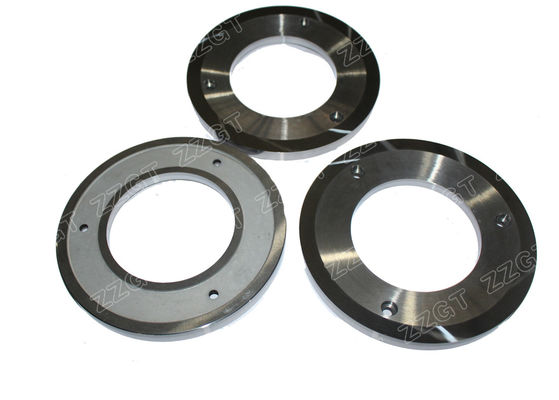 Polished Cemented Tungsten Carbide Cutting Disc / Grinding Disk In Round