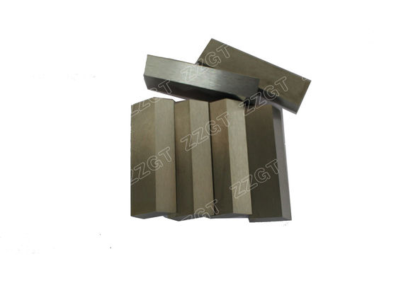 Sharpening Tungsten Heavy Alloy Wiper Cutter Carbide Blade OEM / ODM