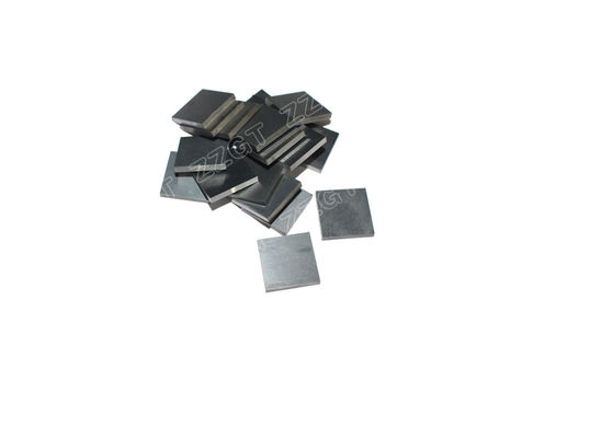 Ground 15x15x2 Tungsten Carbide Products Square Brazed Inserts