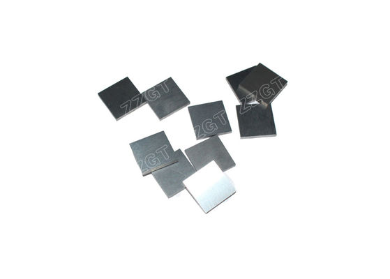 Ground 15x15x2 Tungsten Carbide Products Square Brazed Inserts