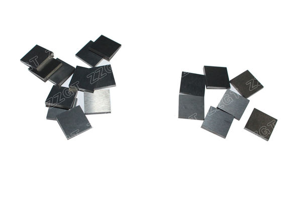 Ground 15x15x2 Tungsten Carbide Products Square Brazed Inserts