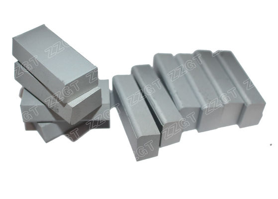 Sandblasted YK25 Carbide Cutting Teeth For Slurry Shield Machine