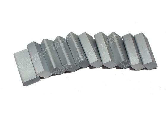 Sandblasted YK25 Carbide Cutting Teeth For Slurry Shield Machine