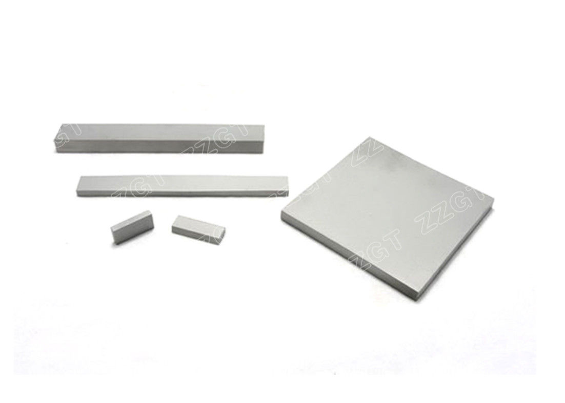 Cemented Tungsten Carbide Flat Bar / Plate / Strips With High Toughness