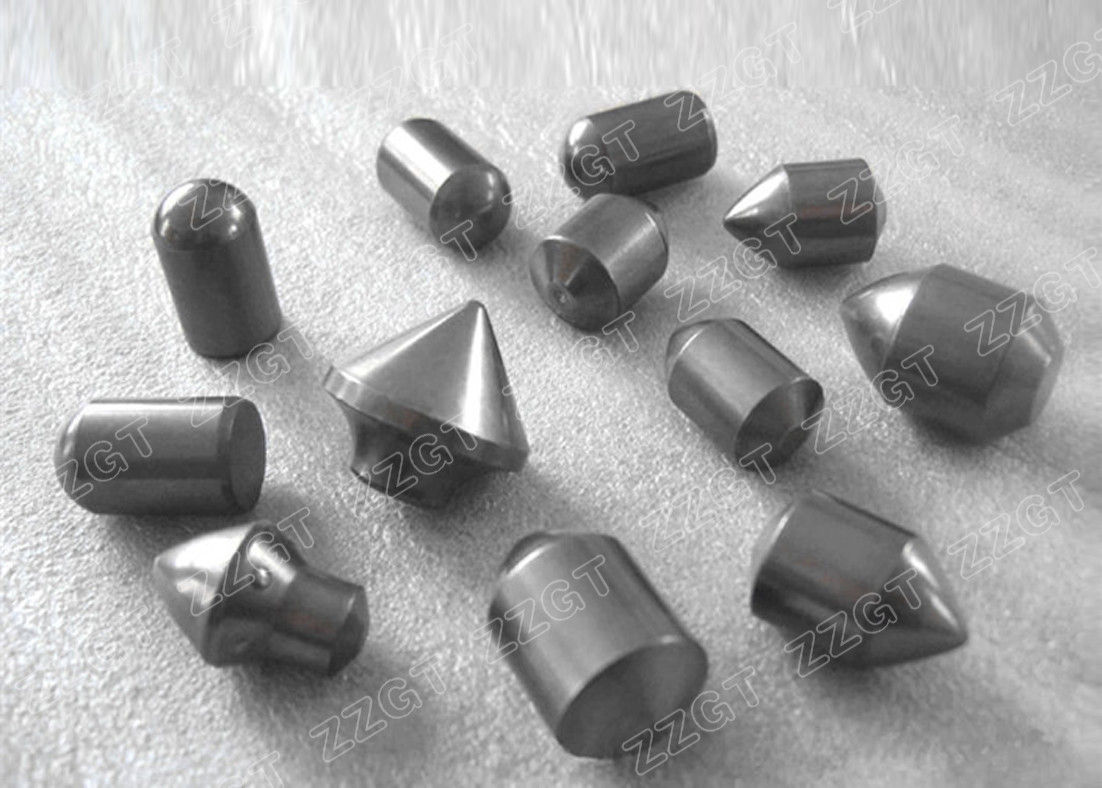 Hip Sintering Carbide Rock Drill Bits , Coal Mining Tungsten Carbide Button Bits