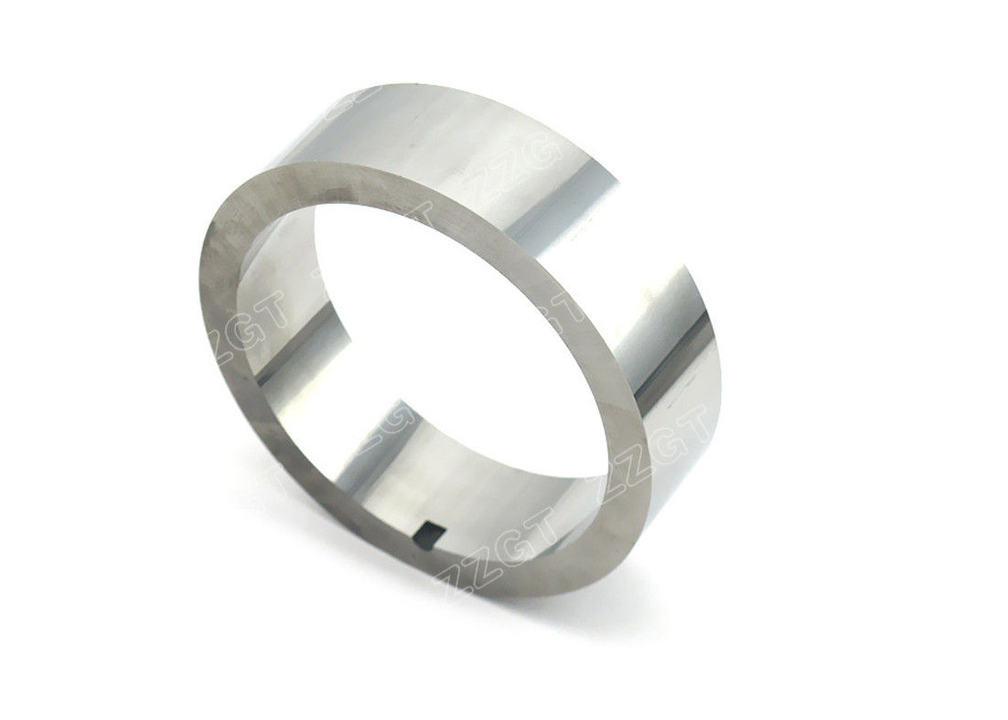 YN8 Hard Metal Carbide Circular Ring For Mechanical Seal , Corrosion  - Resistance