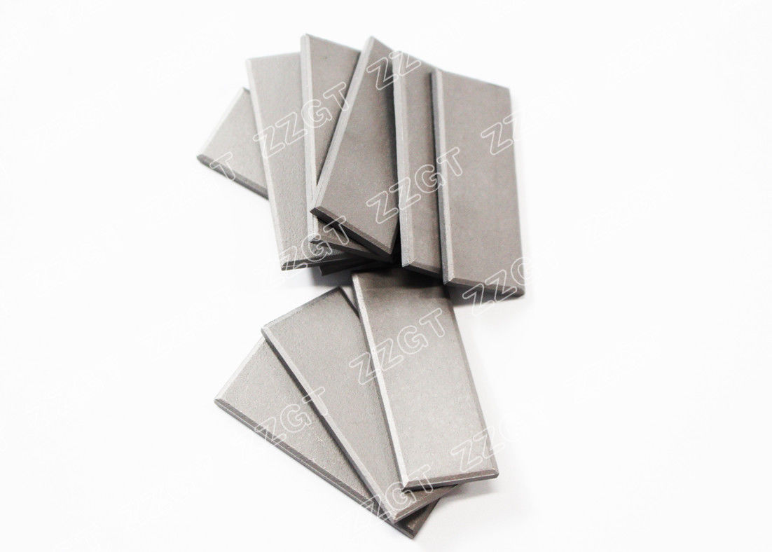 Durable Custom Tungsten Carbide Wears Part For Agricultural Industry Weld On Tiles