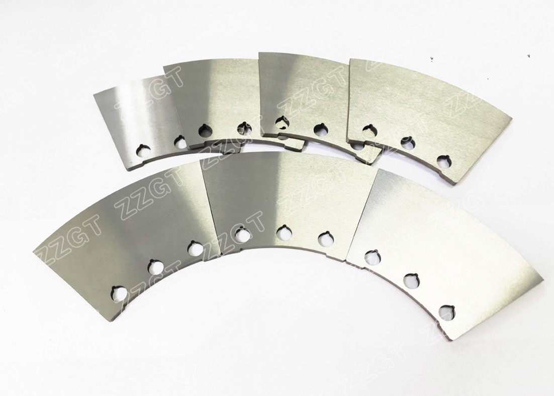 High Hardness Custom Tungsten Carbide Segment Cutter For Cement Sheets Cutting