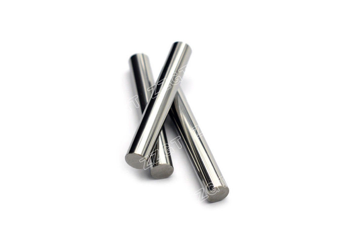 Ground 0.2Ra Finish Cemented Carbide Rods For End Milling Cutter 100mm Length